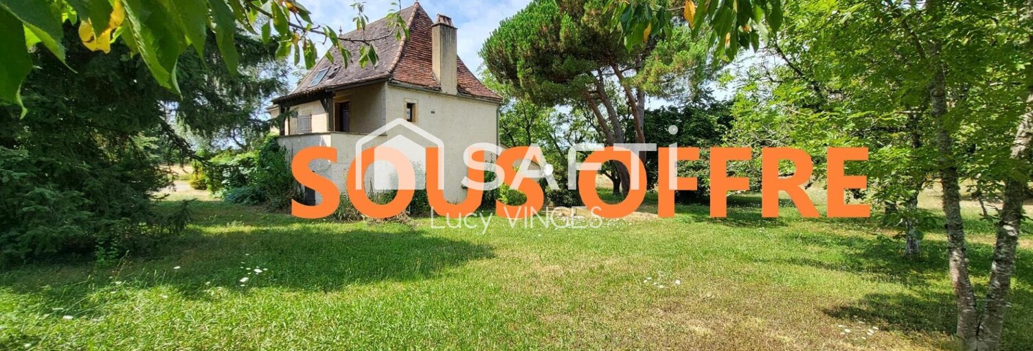 Maison 5 Pièces 76 m² à vendre à Montcléra (46250)