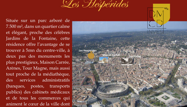 Appartement 2 pièces  à vendre Nîmes 30000