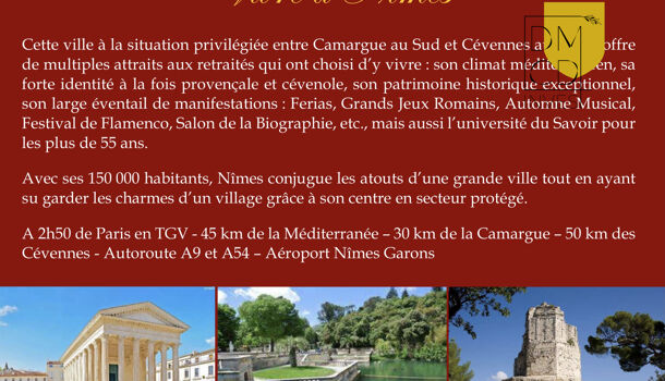 Appartement 2 pièces  à vendre Nîmes 30000