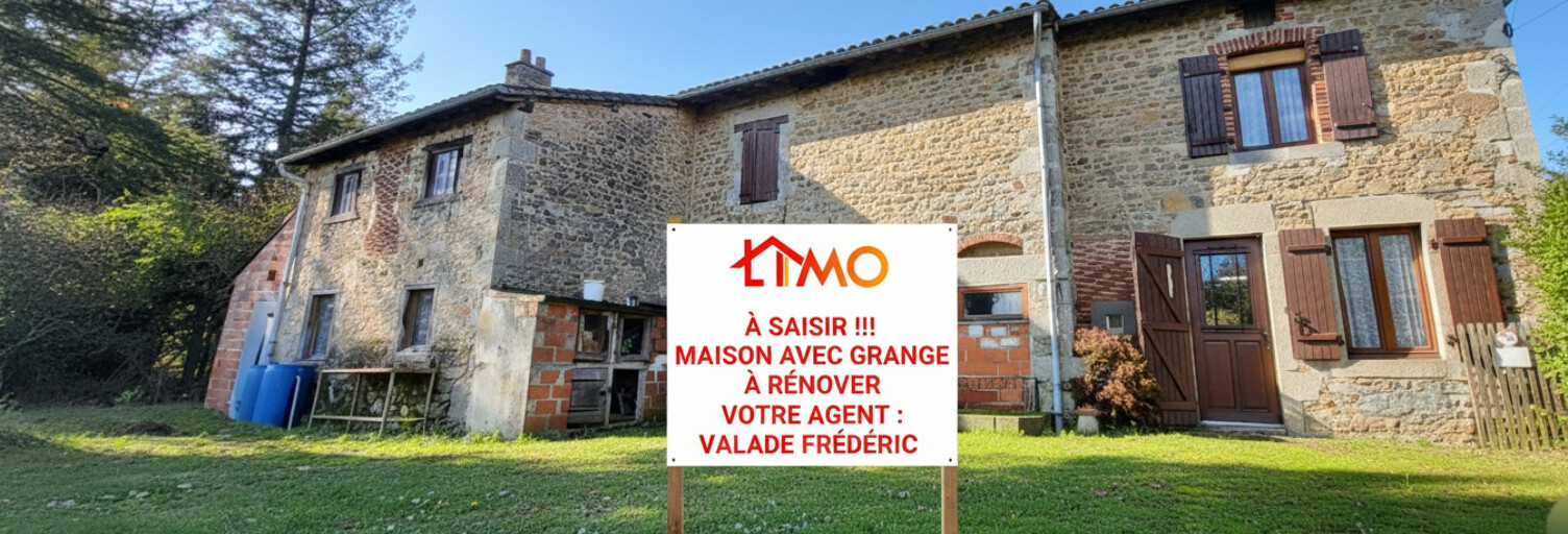 Maison 2 Pièces 50 m² à vendre à Cieux (87520)