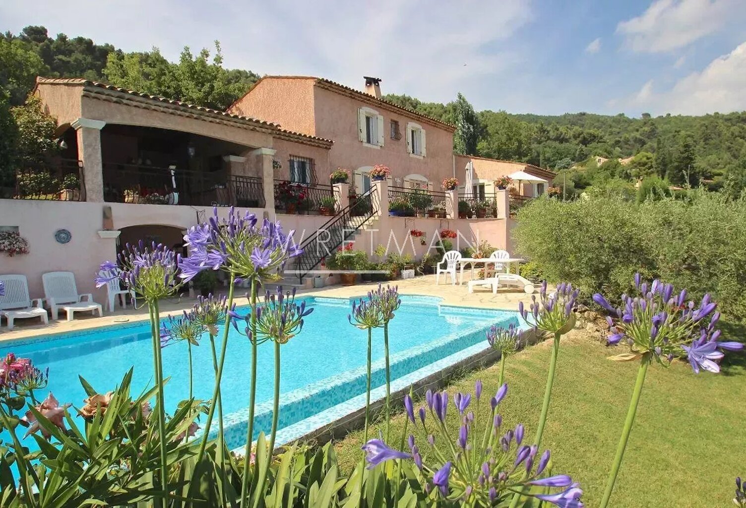 Villa avec vue panoramique  – Seillans — photo 1
