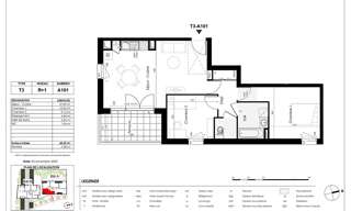 Appartement 3 Pièces 61 m² à vendre à Basse-Goulaine (44115)