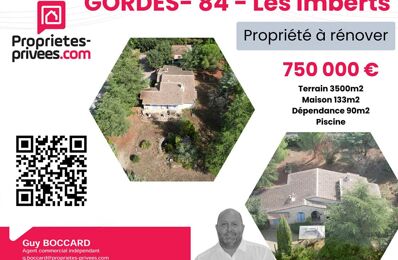 vente maison 750 000 € à proximité de Maubec (84660)