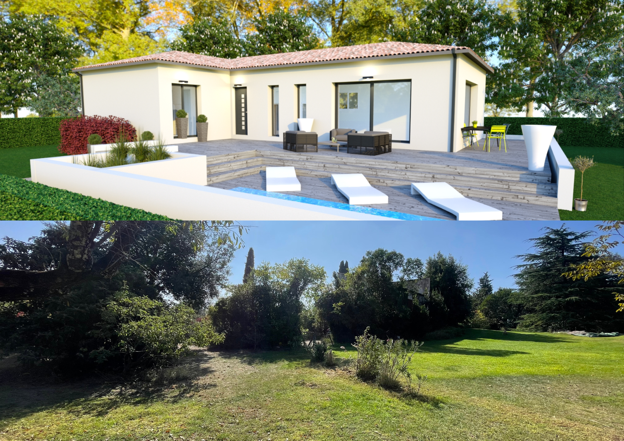 Villa / Maison  T4 à vendre Beaulieu 34160