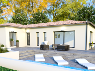 BEAULIEU    Maison de plain-pied de 80m2 avec garage sur une — photo 4