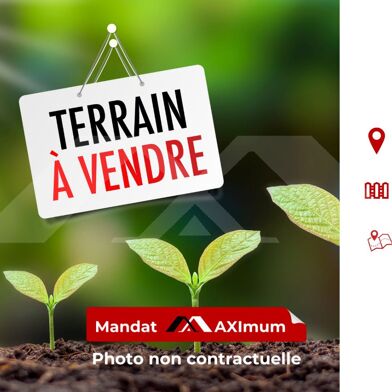 Terrain 630 m²