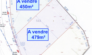 Terrain  479 m² à vendre à Thouaré-sur-Loire (44470)