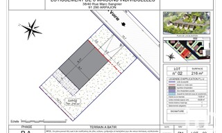 Terrain  216 m² à vendre à Arpajon (91290)