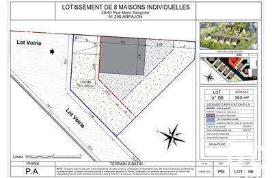 vente terrain 159 000 € à proximité de Montlhéry (91310)