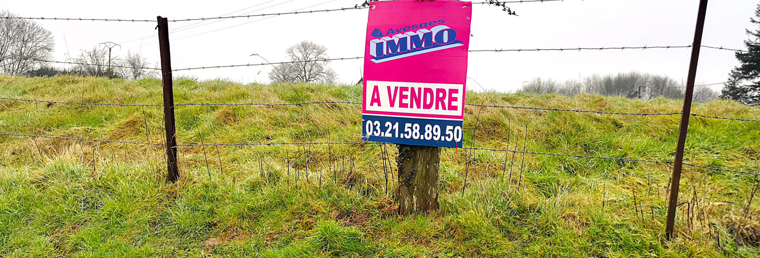 Terrain  1117 m² à vendre à Tincques (62127)