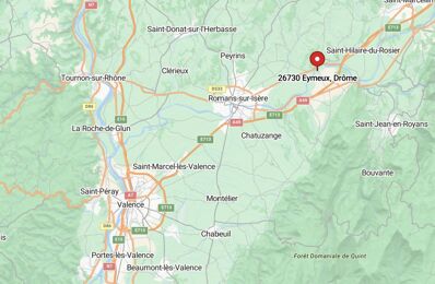 construire terrain 87 000 € à proximité de Châteauneuf-sur-Isère (26300)