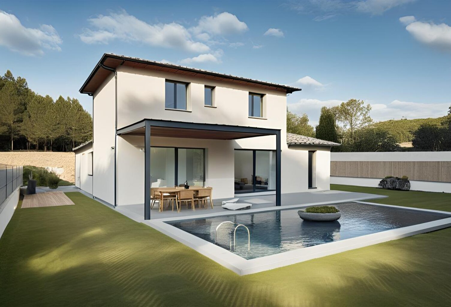 Maison 4 pièces et terrain à Étables : 275 400 € pour 90 m² e... — photo 1