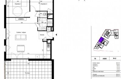 location appartement 1 600 € CC /mois à proximité de Bron (69500)