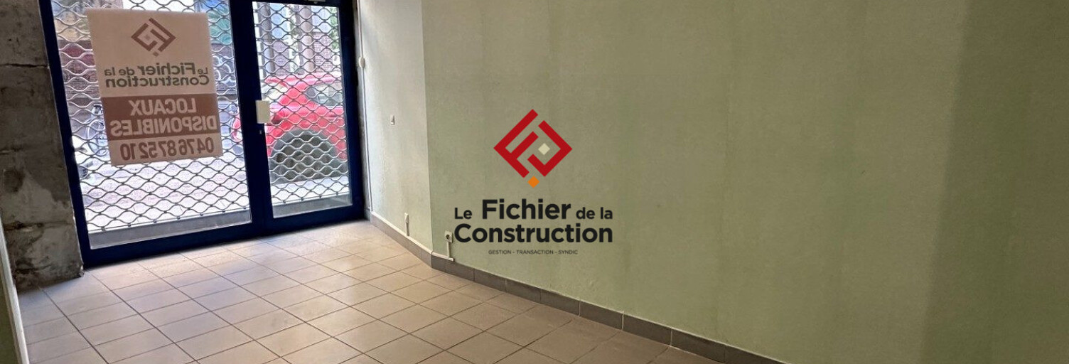 Commerce  46 m² à louer à Grenoble (38000)