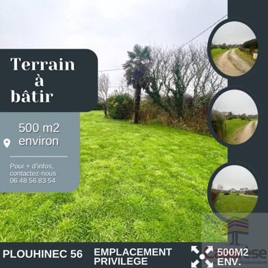 Terrain 500 m²