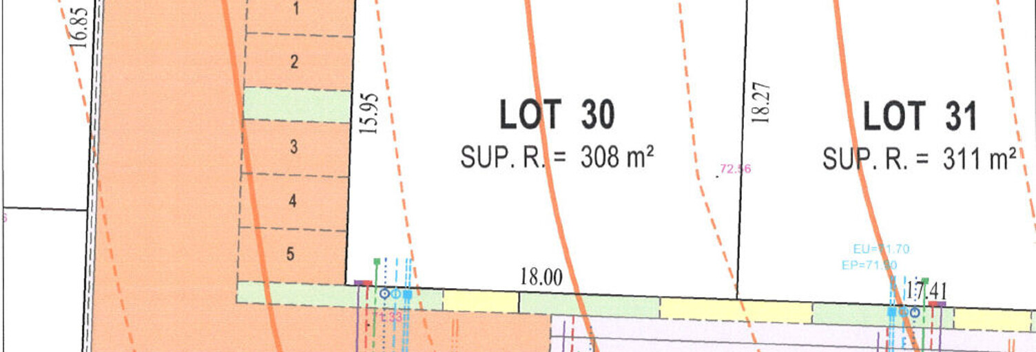 Terrain  308 m² à vendre à Saint-Martin-le-Beau (37270)