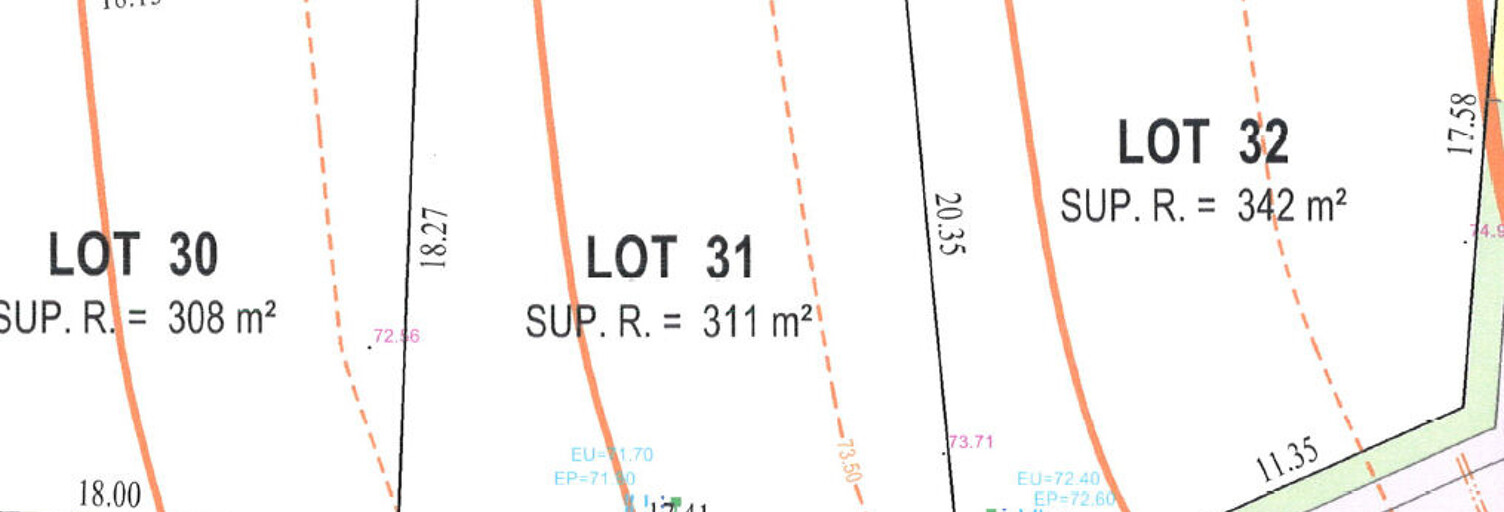 Terrain  311 m² à vendre à Montlouis-sur-Loire (37270)