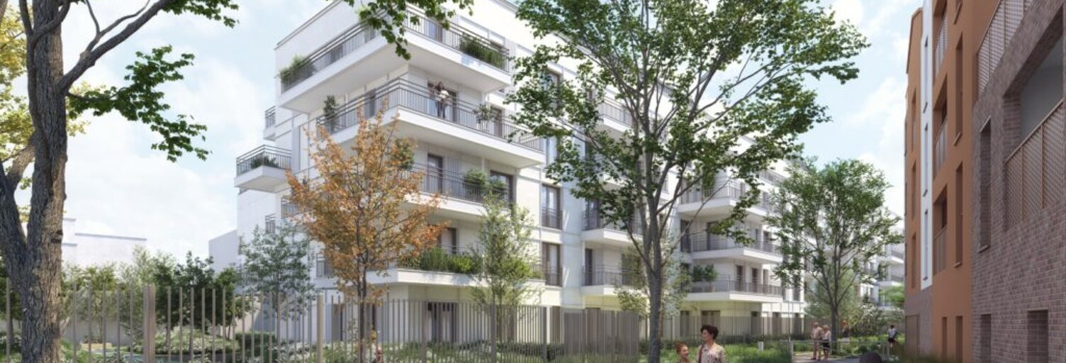 Appartement neuf T1, T2, T3, T4, T5 Pièce 38 à 118 m² à vendre à Aubervilliers (93300)