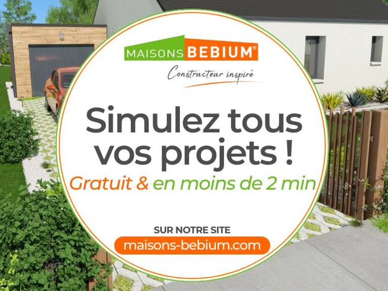 Projet de construction d'une maison 89.33 m² avec terrain à AUQUAINVILLE (14) — photo 1