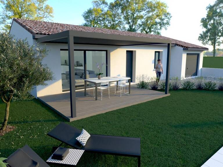 Maison Plain-Pied 3 Chambres + Terrain Malataverne hors Lotissement — photo 1