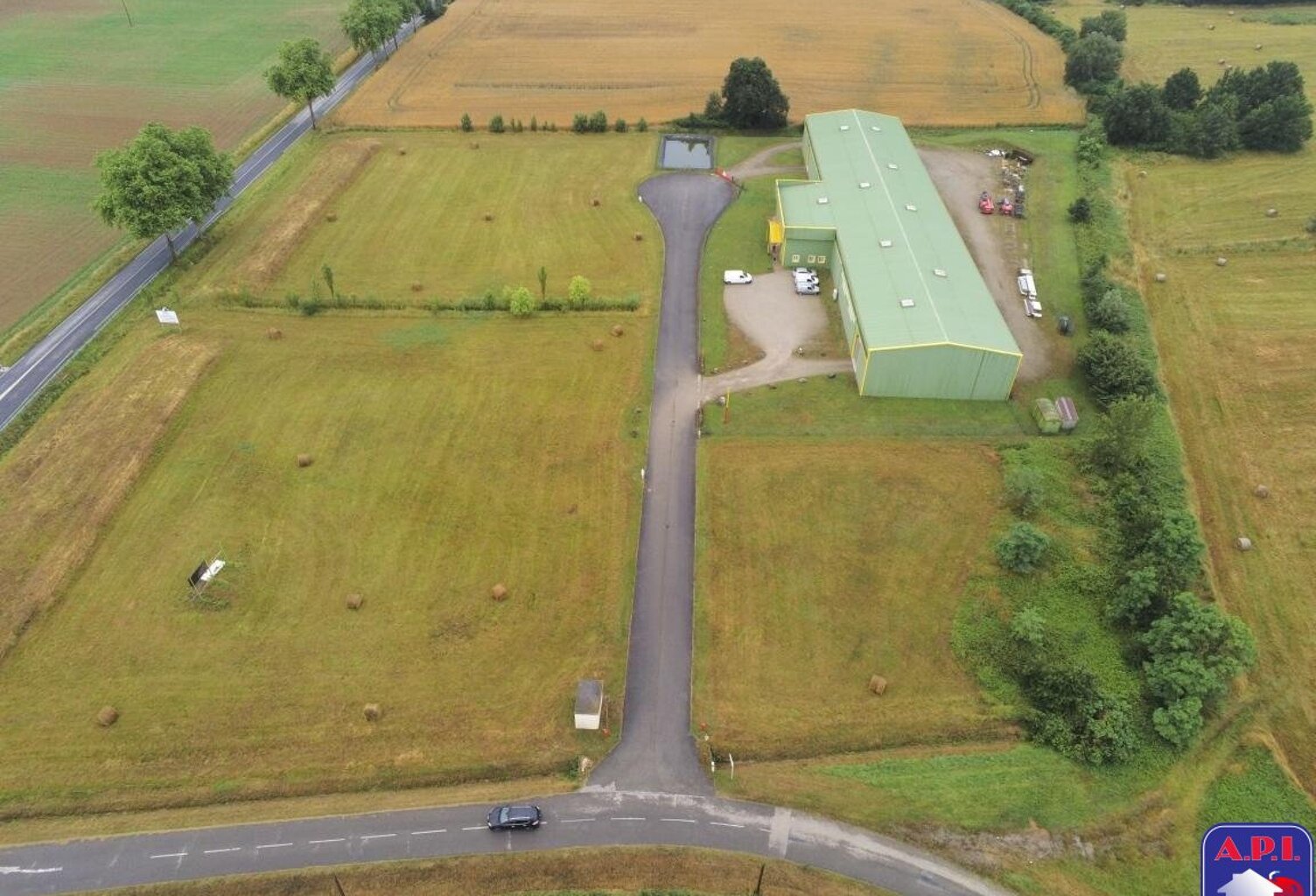Vente terrain  3555 m² Montesquieu-Volvestre (31310) — photo 1