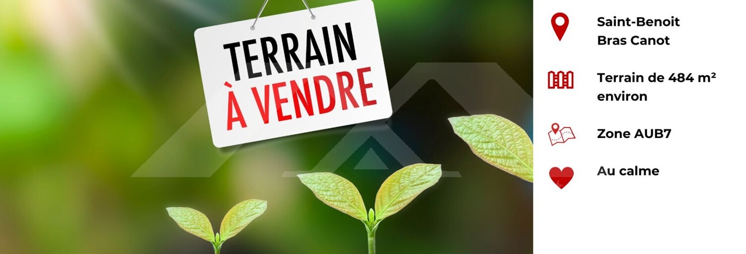 Terrain  484 m² à vendre à Saint-Benoît (97470)