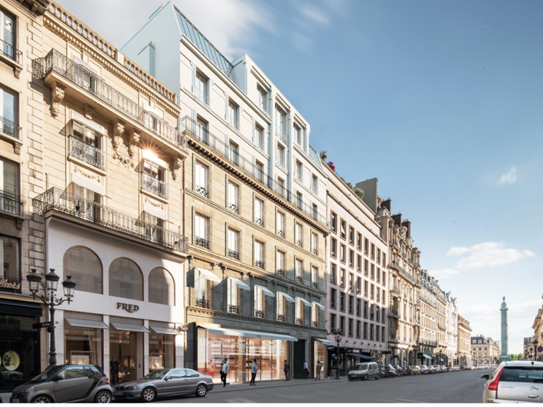 PARIS IIéme: Rue de la Paix: LOT DE 4 PARKINGS — photo 1