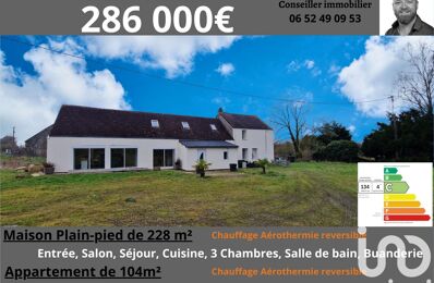 vente maison 286 000 € à proximité de Serans (61150)