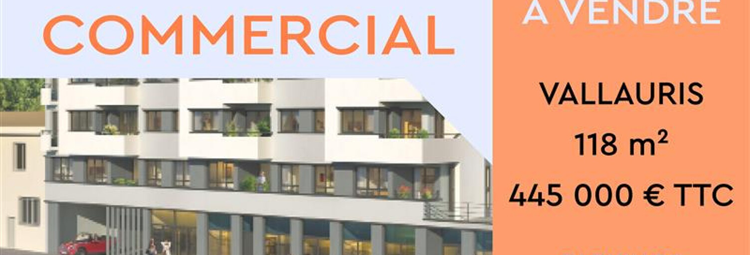 Commerce  118 m² à vendre à Vallauris (06220)