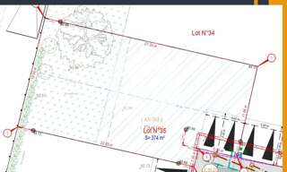 Terrain  374 m² à vendre à Beaupréau-en-Mauges (49600)