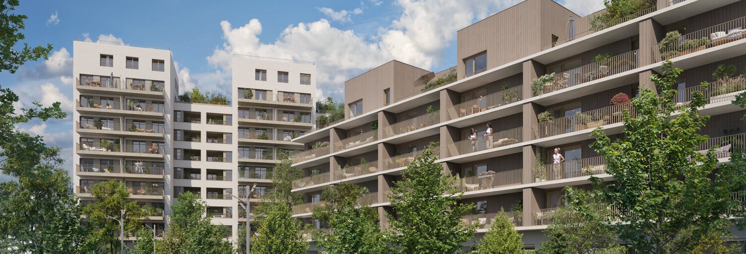 Appartement neuf T1, T2, T3, T4 Pièce 33 à 89 m² à vendre à Colombes (92700)