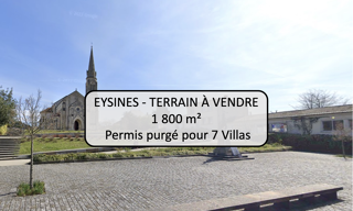 Terrain  1800 m² à vendre à Eysines (33320)