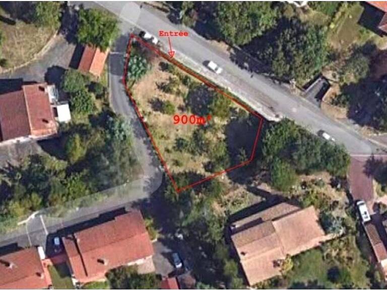 A VENDRE : TERRAIN 900m2 COLOMIERS DANS IMPASSE AU CALME — photo 1