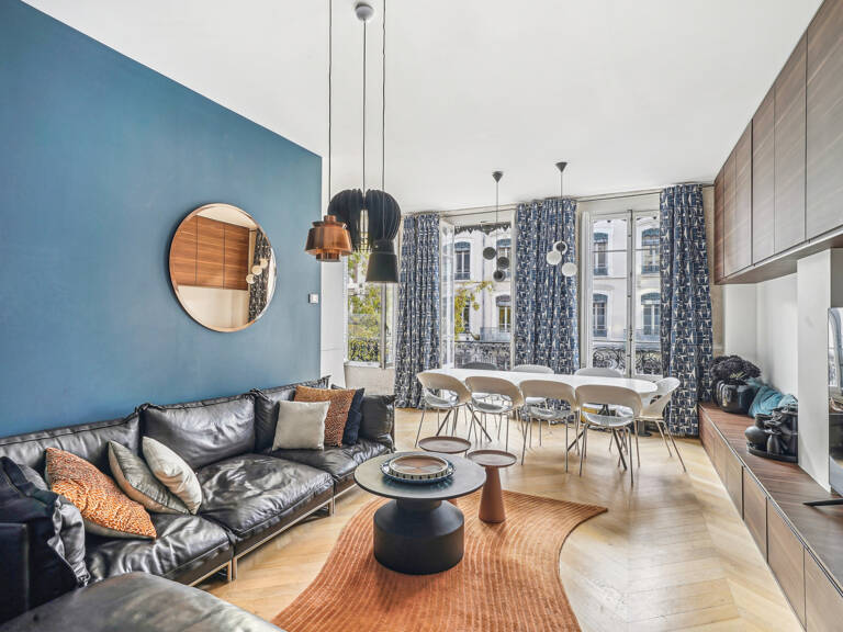 Lyon 2 ème - Cordeliers , appartement de  97 m2 avec 3 chamb — photo 1