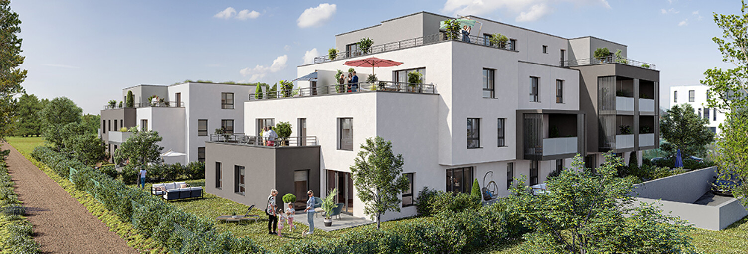 Appartement neuf T2, T3, T4 Pièce 44 à 105 m² à vendre à Entzheim (67960)