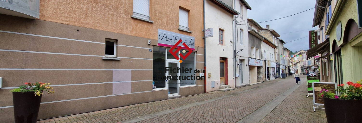 Commerce 1 Pièce 39 m² à louer à La Tour-du-Pin (38110)