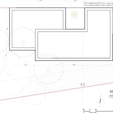 Terrain  185000 €