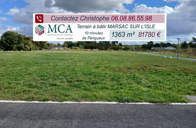 vente terrain 81 780 € à proximité de Razac-sur-l'Isle (24430)