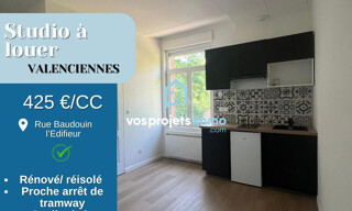 Appartement 1 Pièce 17 m² à louer à Valenciennes (59300)