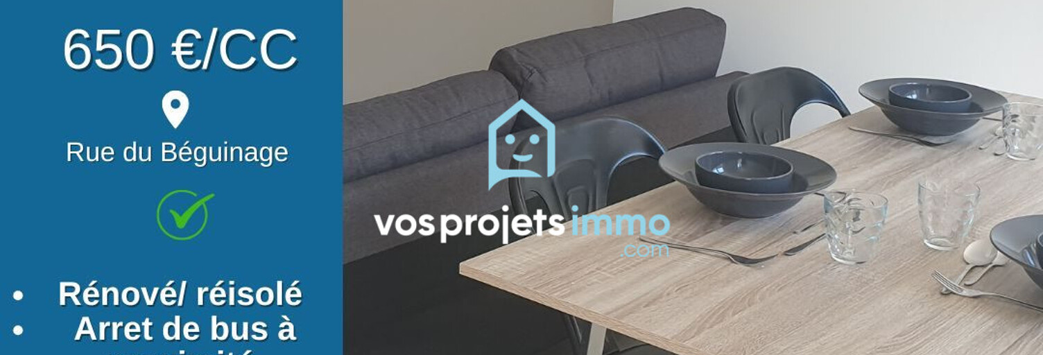 Appartement 3 Pièces 52 m² à louer à Douai (59500)