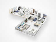 APPARTEMENT NEUF T4 AVEC TERRASSES A VENDRE SUR AIX - LA DUR — photo 3