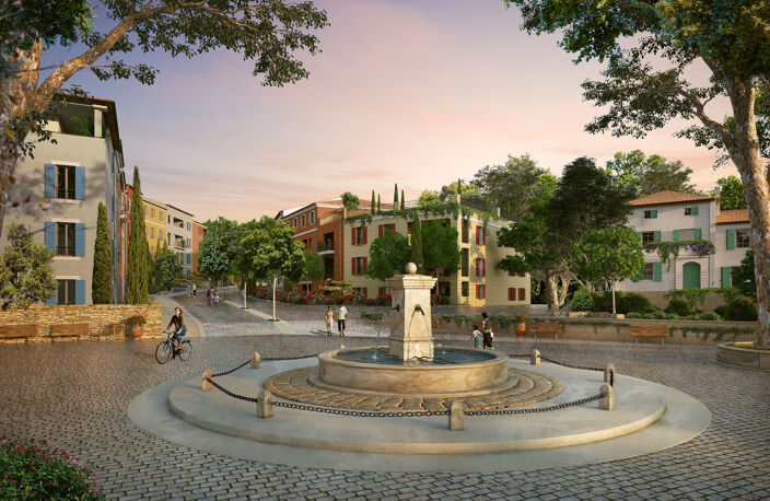 APPARTEMENT NEUF T4 AVEC TERRASSES A VENDRE SUR AIX - LA DUR — photo 4