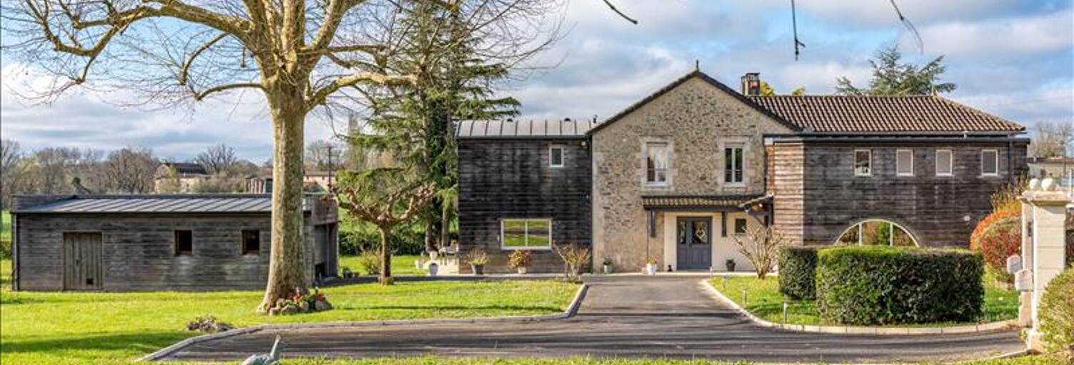 Maison 8 Pièces 340 m² à vendre à Laussou (47150)