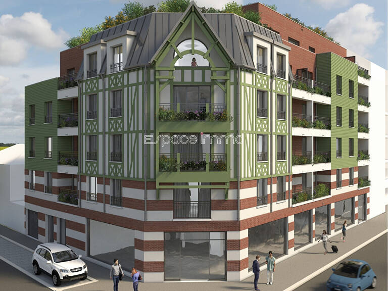 APPARTEMENT AVEC BALCON ET PARKING - RESIDENCE SECURISEE - ROUEN RIVE GAUCHE - 4 PIECES - 78.88 m² ET 82.93 m² — photo 1