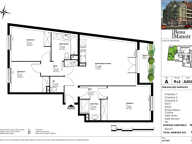 APPARTEMENT AVEC BALCON ET PARKING - RESIDENCE SECURISEE - ROUEN RIVE GAUCHE - 4 PIECES - 78.88 m² ET 82.93 m² — photo 2