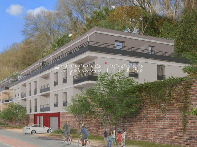 APPARTEMENTS AVEC BALCON ET PARKING - RESIDENCE SECURISEE - LE HOULME - 2 PIECES - ENTRE 40.68 m² ET 51.79 m² — photo du bien