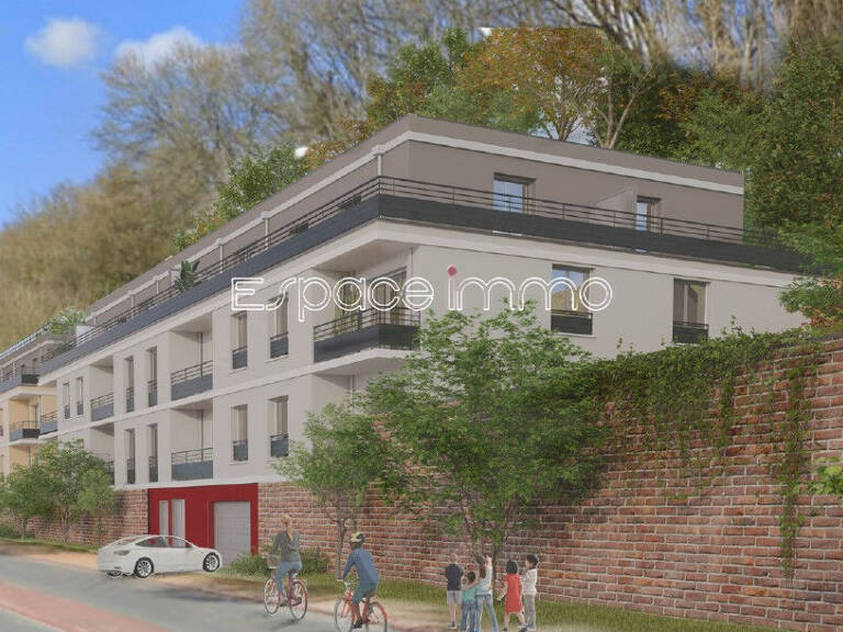 APPARTEMENTS AVEC BALCON ET PARKING - RESIDENCE SECURISEE - LE HOULME - 2 PIECES - ENTRE 40.68 m² ET 51.79 m² — photo 1