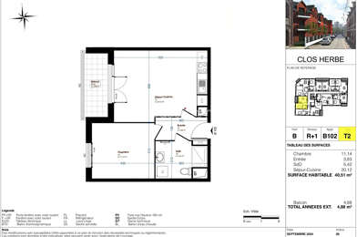 Appartement 2 pièces 138000 €