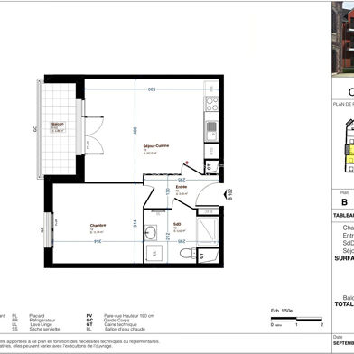 Appartement 2 pièces 138000 €