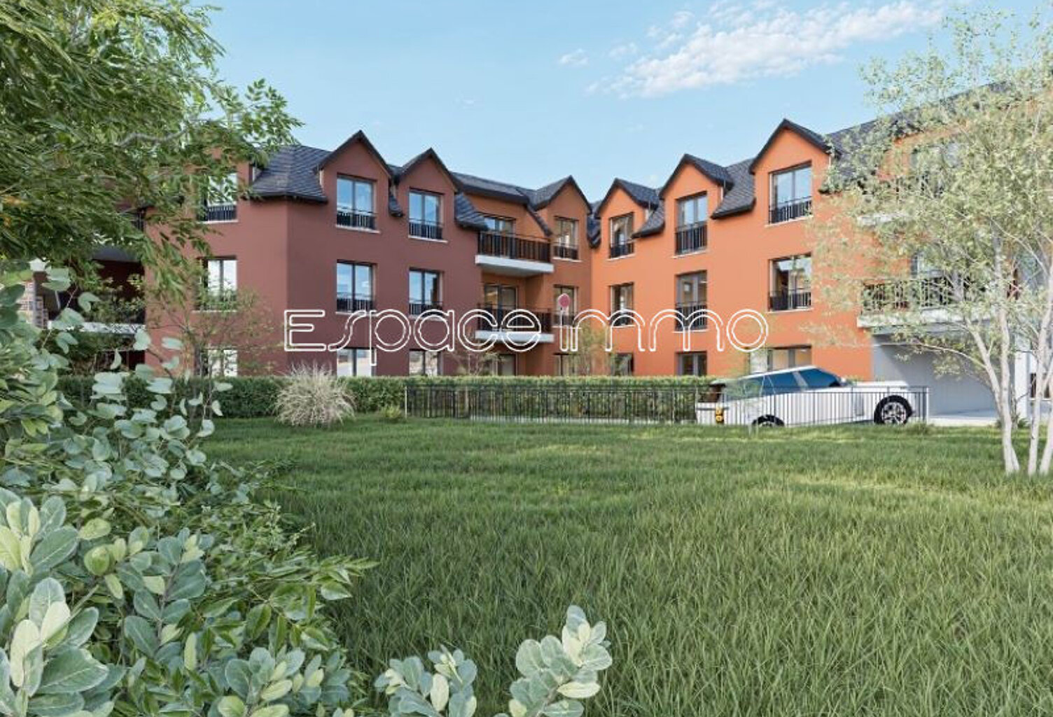 APPARTEMENTS T3 AVEC BALCON ET PARKING - RESIDENCE SECURISEE - ROUEN RIVE GAUCHE - 3 PIECES - DE 58.37 m² A 68.49 m² — photo 1